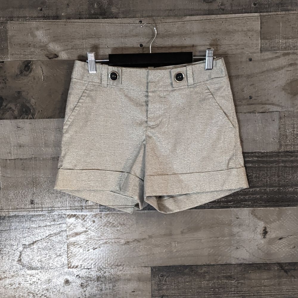 Banana Republic Martin Fit Gold shorts size 0
